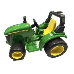 John Deere TOMY Toy Tractor Push Along Plastic Farm Vehicle with Hitch F0515YL00